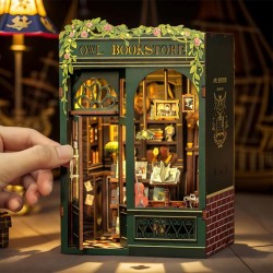 Puzzle 3D Serre Livres Book Nook Owl Book Store