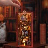 Puzzle 3D Serre Livres Book Nook Flame Common Room