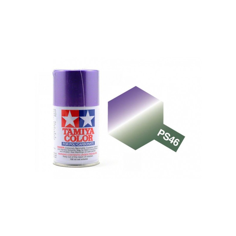 Tamiya Peinture Lexan Violet/vert PS-46
