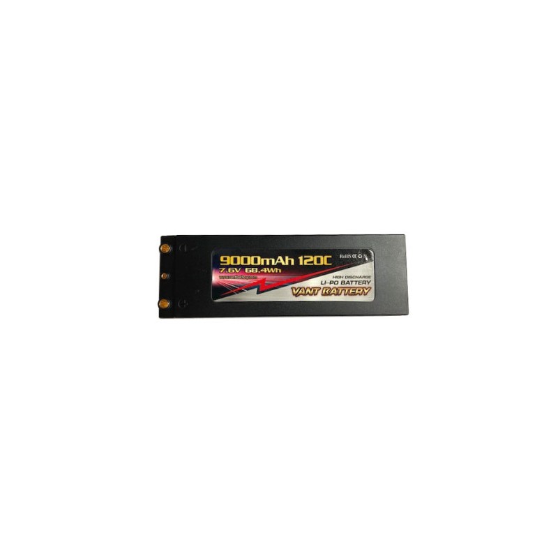 Accu Lipo 7.6V 120C 9000mah 2S Stick PK4 - VANT - V0203