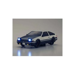 Kyosho First Mini-Z 1:28 Initial-D Sprinter Trueno AE86 WH/BK Carbon