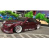 Carrosserie S15 Drift + aileron + support led + cache vitre/stickers