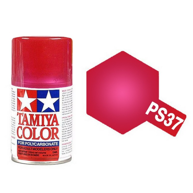 PEINTURE LEXAN ROUGE TRANSLUCIDE