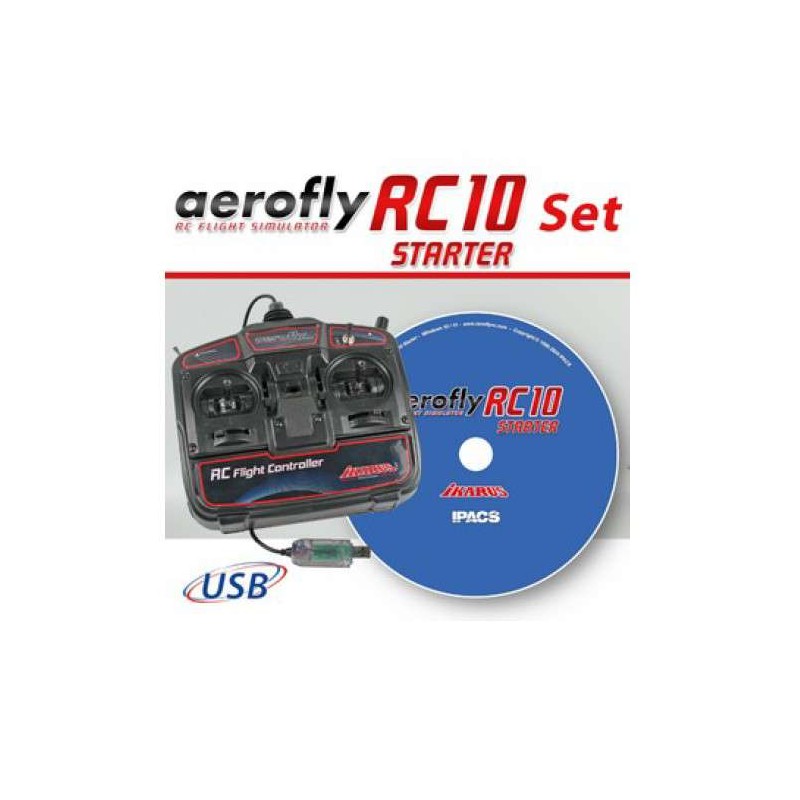 Aerofly RC10 Starter commander