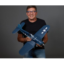 750mm F4U Corsair Warbird PNP kit - blue