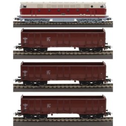 Piko H0 57138 Set débutant train de marchandises de la DR, voie H0