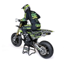 1/4 Promoto-SM FXR Supermoto Motorcycle RTR Basic, White