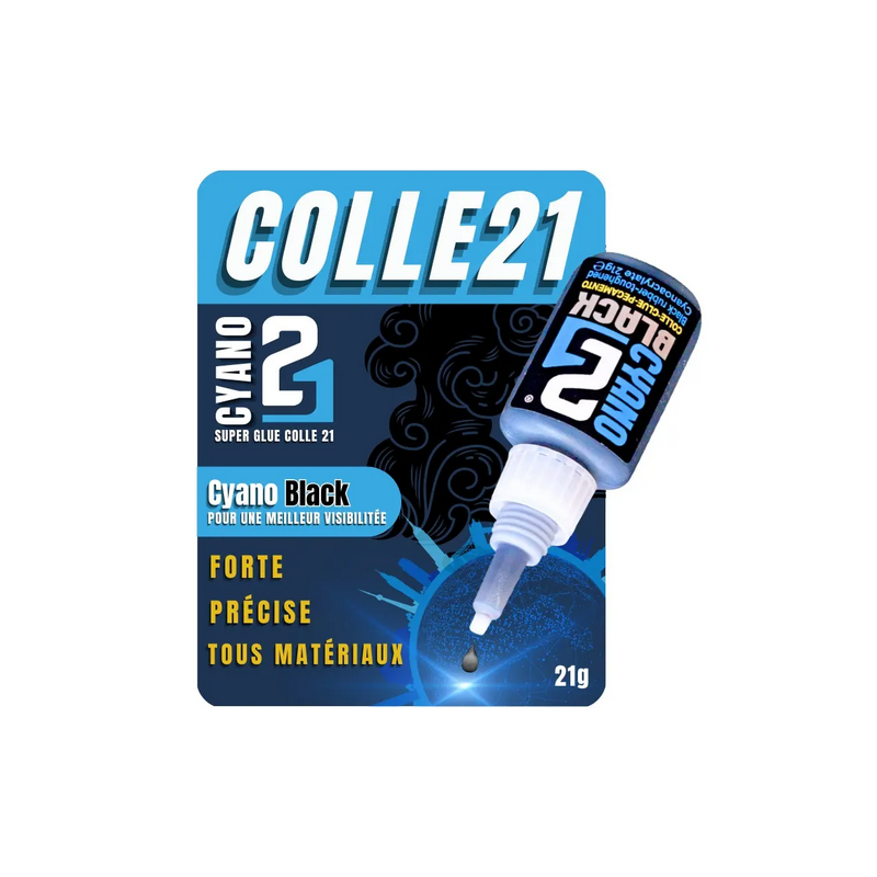 Super Glue Cyanoacrylate Noire
