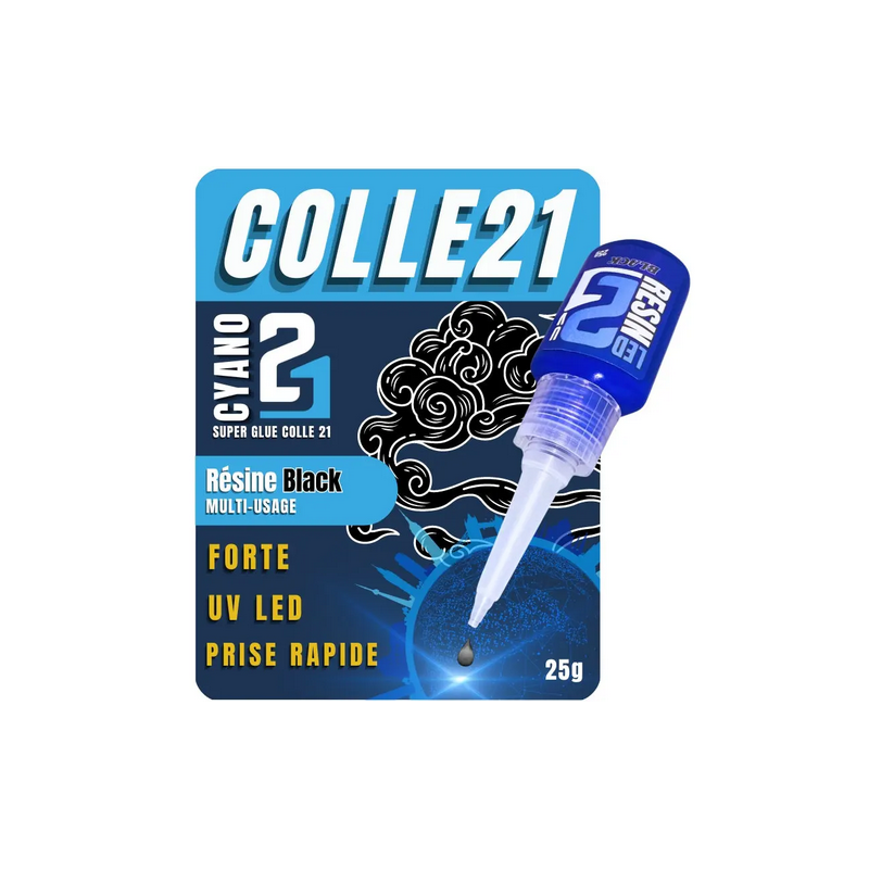 Résine Noire LED UV