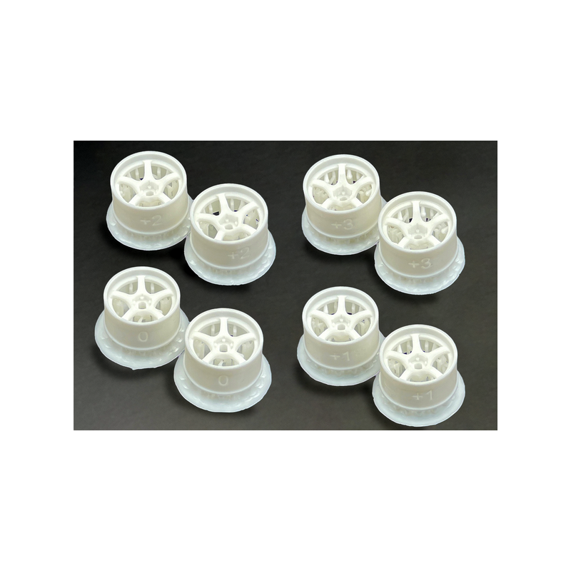 DDL-WR001W-W DDLABO 5Spoke wheel white (Wide Set) / DDLABO 5本ス